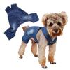 Otority Adorable Dog Pants For Small Dogs Cool Cowboy Style Pet Jeans With Button Closure For Outdoor Activities Comfortable And Safe Wear