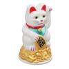 Glückskatze Ornament Winkende Plastik Elektrische Katze Skulptur für Heimdekoration Geschenk 4,5 Zoll