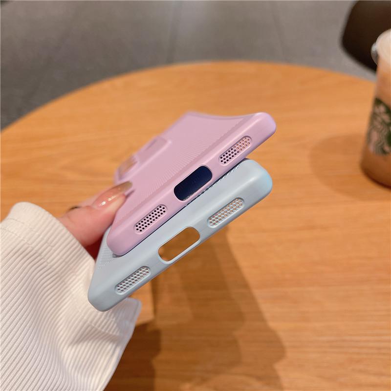 Frameless Heat Dissipation Case With Lens Film For Vivo S18 S17 S17t S16 Pro Breathable Cooling Grid Hard PC Cover Back Shell Protector