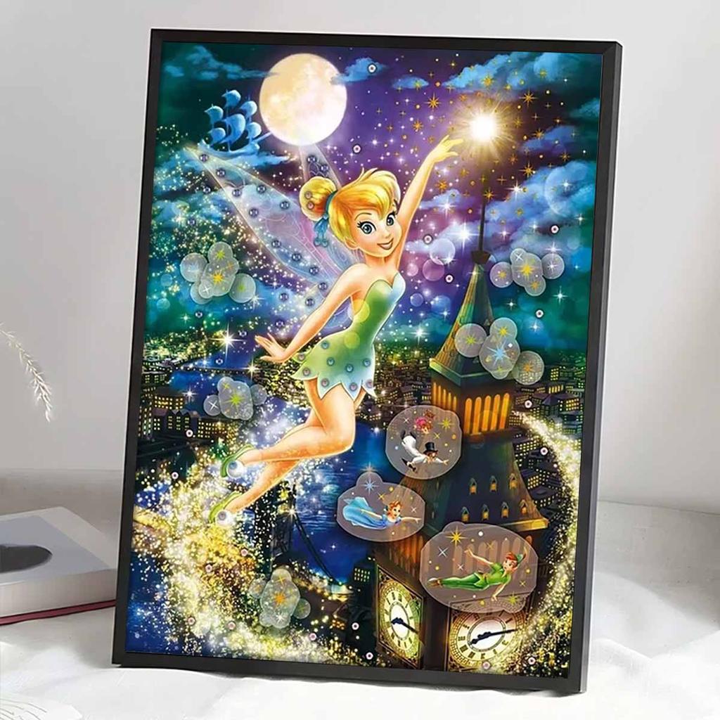 5D Diy Diamond Painting Beautiful Fairy Full Drill Rhinestones Mosaic Embroidery Handmade Products Home Decor Gift