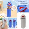 Silicone Expandable Pencil Case Pen Holder for School Supplies