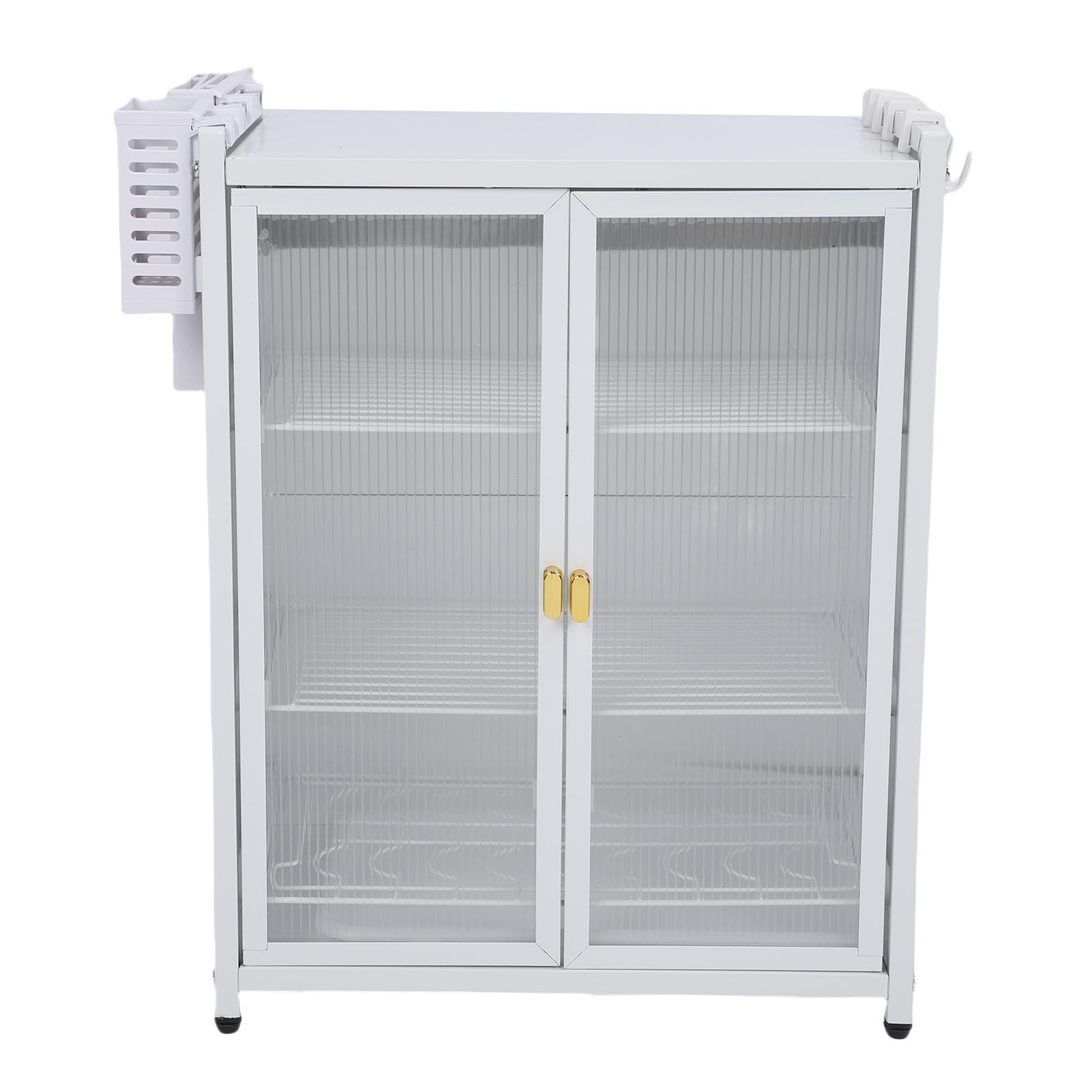 

Кухонный шкаф для хранения посуды на столешницу, 3-ярусная сушилка для посуды, компактный многофункциональный органайзер с большой полкой для хранения белый