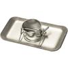 2 Inch Trailer Jack Foot Plate Base Plate 5000 Lbs Load Capacity With Safery Pin For Rv Camper