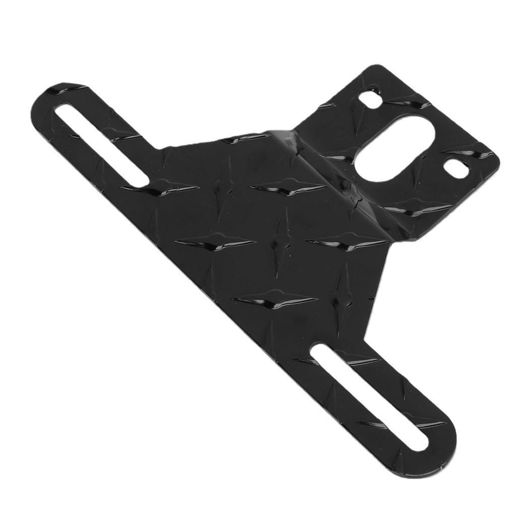 Trailer License Plate Light Bracket Holder with Mount Hole Universal Aluminum Alloy for Trailer Car RV Truck