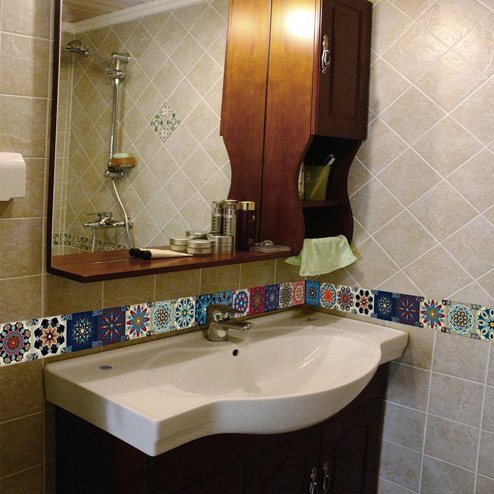 Tapet Autoadeziv pentru Linia Taliei, Plintă Impermeabilă, Decal Artă, Decor, Borduri, Linie de Garnitură, Baie