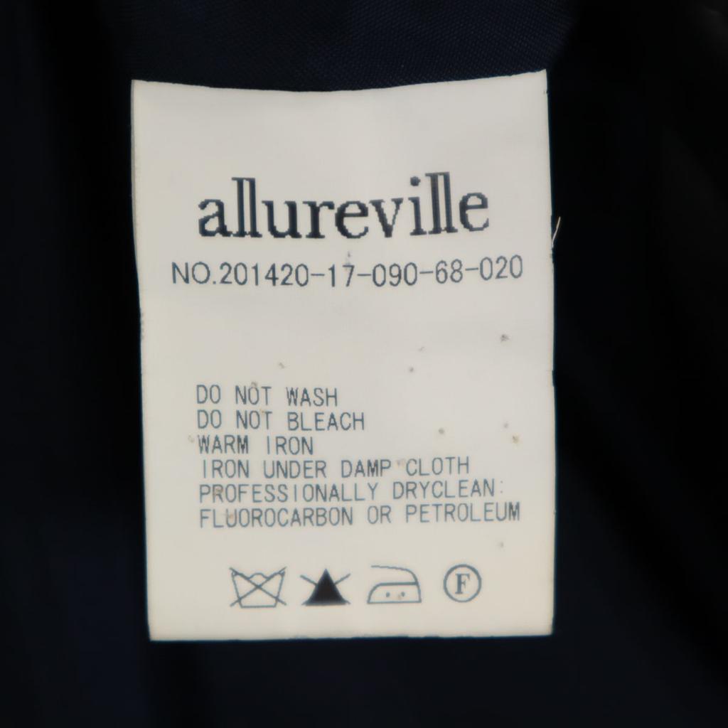 Allureville With Liner Trench Coat 2 Navy Men's Used