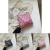 Trendy Casual Canvas Bucket Bag For Women Summer 2024 In Black And Pink