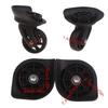 Trolley Casters Single Row 360 Degree Swivel Suitcase Silent Wheels 2pcs Black
