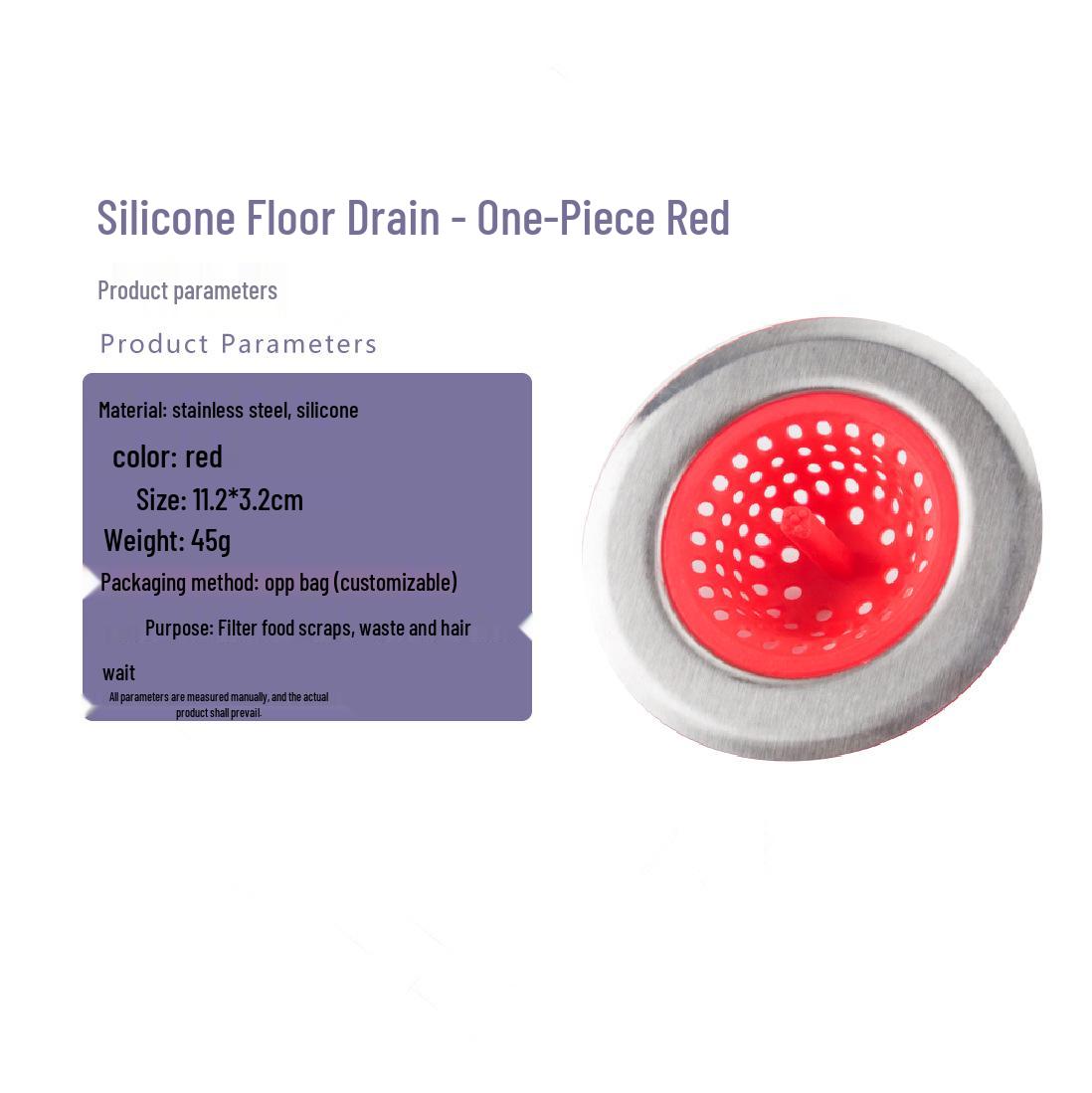 

Прочный силиконовый сливной фильтр: Решение против засоров и запахов для кухонных и ванных раковин