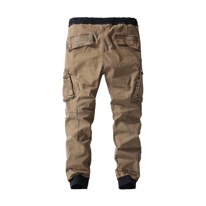 Thickened Overalls Men 'S Strappy Casual Pants Loose Sports Trousers Cotton Men 'S Pants