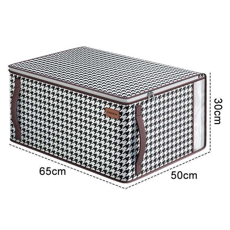 1 шт. Коробка для хранения одеял Пыленепроницаемые органайзеры Нетканый материал Экономия места в гардеробе Сумка для переезда дома Коробка для постельных принадлежностей Организация хранения для путешествий XL-1PCS