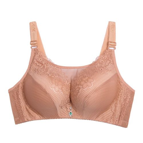 

Жіночі бездротові бюстгальтери, тонкі регульовані дихаючі м’які бюстгальтери 42/95D хакі