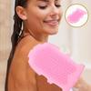 Shower Gloves Bath Scrub Remover Body Exfoliating Massage Shower Brush Silicone Bath Brush Skin Clean Silicone Bath Brushes