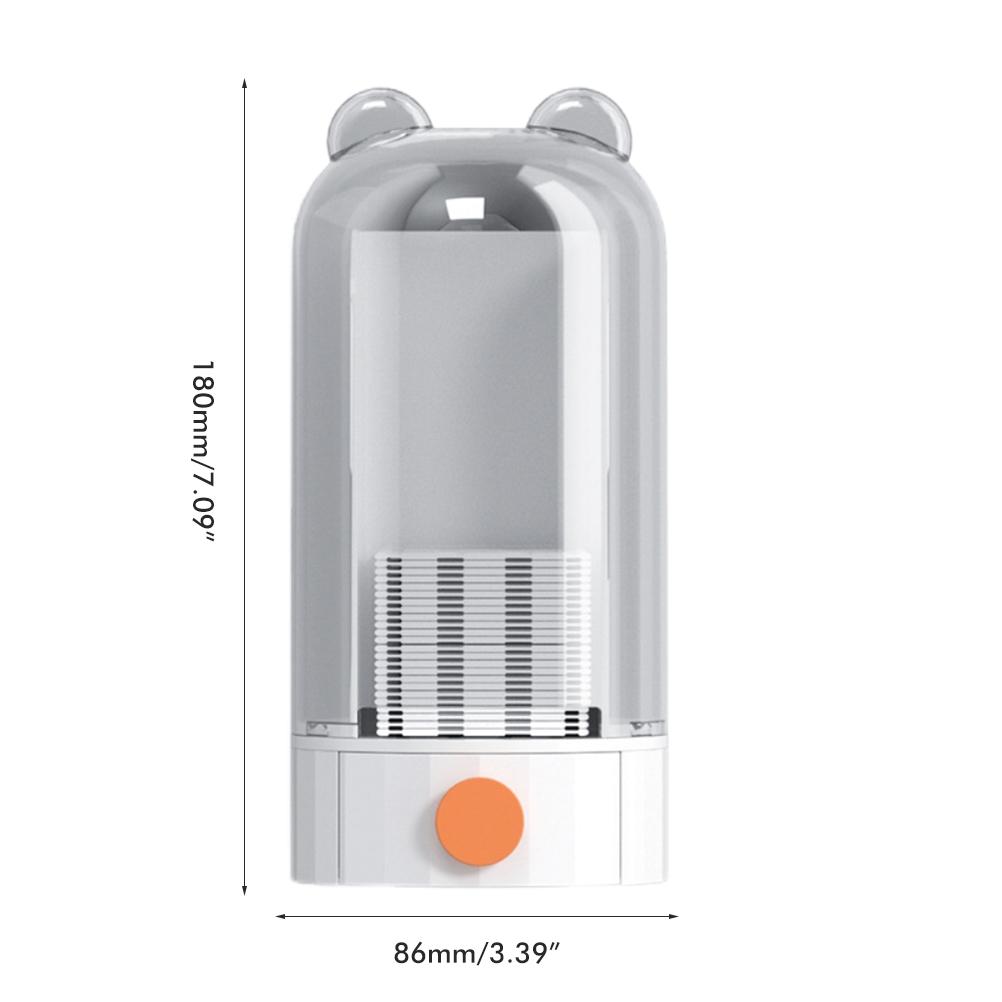 

Автоматический диспенсер для ватных дисков Нажимной держатель для ватных дисков для снятия макияжа Диспенсер Организатор ватных дисков для косметики