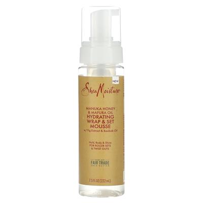 Feuchtigkeitsspendender Wickel- und Festiger-Mousse mit Feigenextrakt und Baobaböl, 222 ml (7,5 fl oz)
