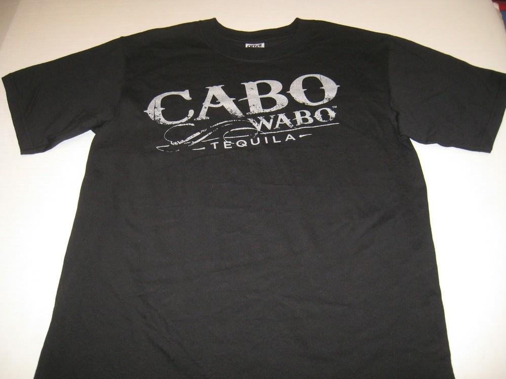 Cabo Wabo Tequila Liquor Bartenders T-Shirt New! Adult MEDIUM Unisex T-Shirt XXXXL