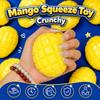 Knackendes Mango Quetschspielzeug Soundeffekte Realistische Früchte Knetgummi Fidget Spielzeug für Kinder Erwachsene