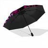 1pc Lace Bow Automatic Cute Umbrella 8-Bone Design Compact Gear for Outdoor Travel, Perfect Holiday Gift Yy251230008