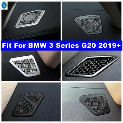 Auto Dashboard Speaker Audio Horn Frame AC Air Outlet Vent Cover Trim For BMW 3 Series G20  - 2024 Interior Kit Accessories
