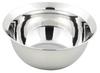 Pearl Metal Stainless Steel Bowl Set of 3 (15cm, 18cm, 21cm) with Wide Rim HB-3583