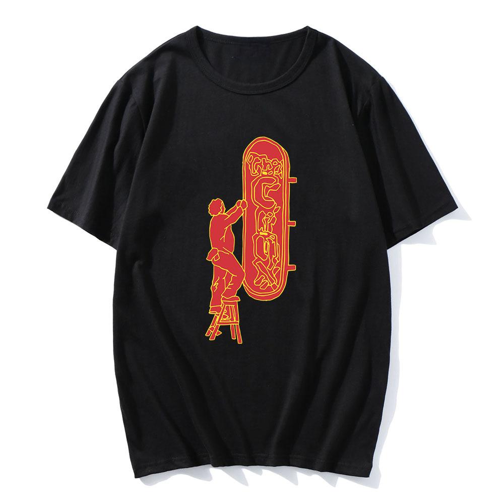 

Fashion Novelty Summer Tee Funny Humor T Shirt Coffin Carver Graphic Top Streetwear Casual Outfit Gift for Friends Tshirts 3XL