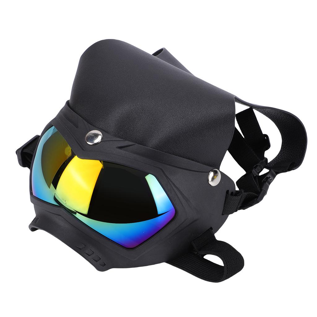 Dog Hat with Goggles Windproof Breathable Lightweight Design Dog Sunglasses Pet Glasses for Outdoor Riding Driving Hiking