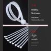 White Nylon Cable Ties, 5.2x350mm, 250-Pack
