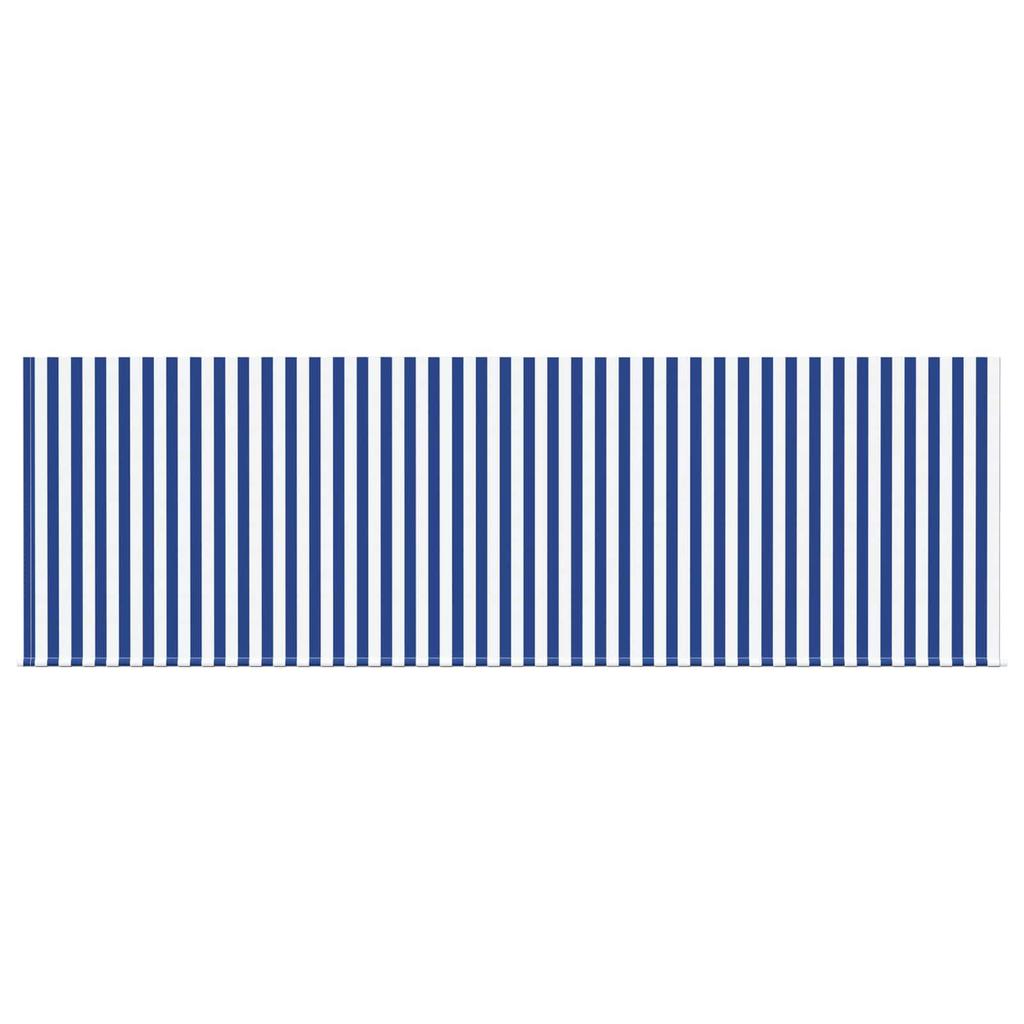 Retractable Awning Blue and White 350 X 200 Cm