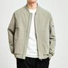 Spring New Men's Simple Solid Color Casual Baseball Collar Flying Suit Jacket