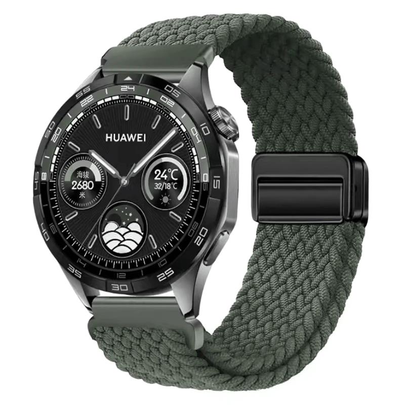 Nylon Band for Huawei Watch 5/GT5 Pro/GT5/4/3 46mm Sport Wristband for Amazfit Balance 2 1/Bip 6 5/GTR 47mm/GTS 4/Active 2 Strap
