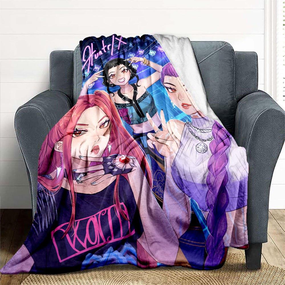 "Neon Lights Fashion: Trendy Accessories for Your Style"Blanket Lightweight Flannel Throw Blanket for Sofa, Bed, Travel, Camping, Livingroom