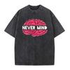 Illustration Graphics Vintage Washed T-Shirt Oversized Unisex Streetwear P6-53
