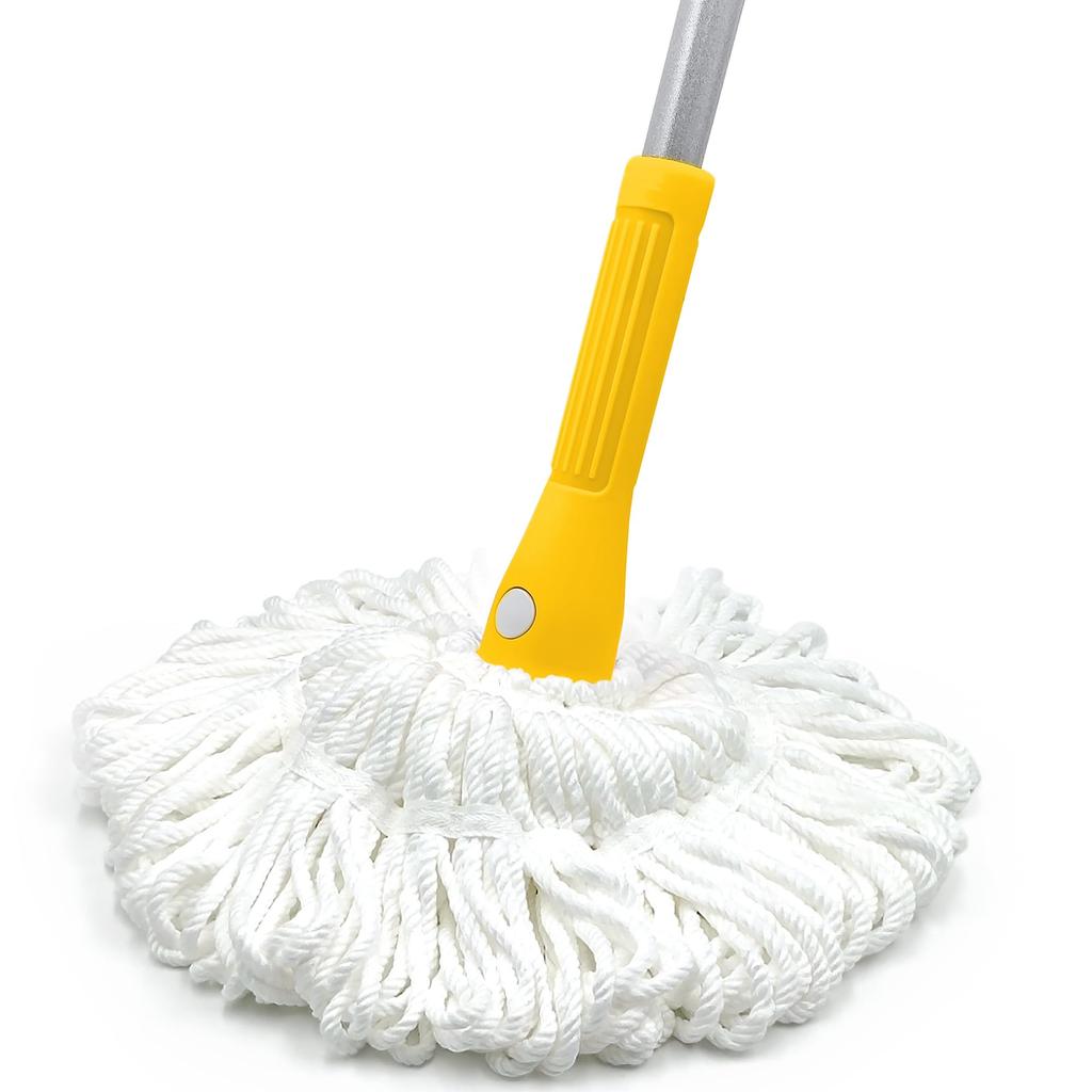 JEHONN Mop with 146cm Rotating Keeps Hands Easy To Mop for Cleaning and Marble Floors In and Kitchens Wet/Dry Wringer, Long, Mop, Clean, Store,