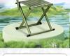 Portable Thickened Folding Stool with Backrest for Camping and Barbecue