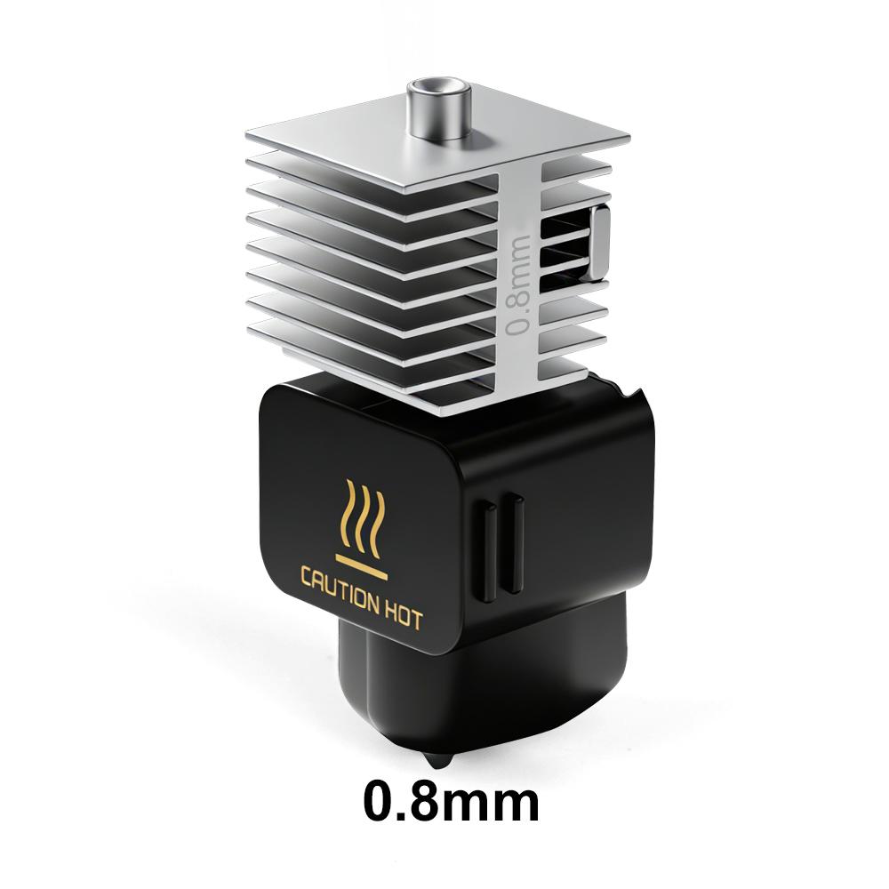 3D Printing Accessories A1/A1 Mini Integrated Nozzle Hotend Kit Stainless Steel 0.2/0.4/0.6/0.8mm For Bambu Lab A1/A1 Mini