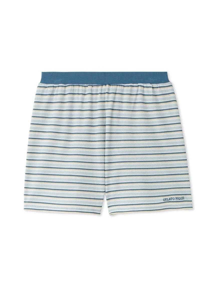 

Gelato Pique Colorful Striped Shorts синій
