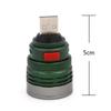 Usb Handy 3W Powerful Led Flashlight Max Beam Range Up To 50M Aluminium Alloy Mini Zoomable Pocket Torch Lamp For Camping Hiking