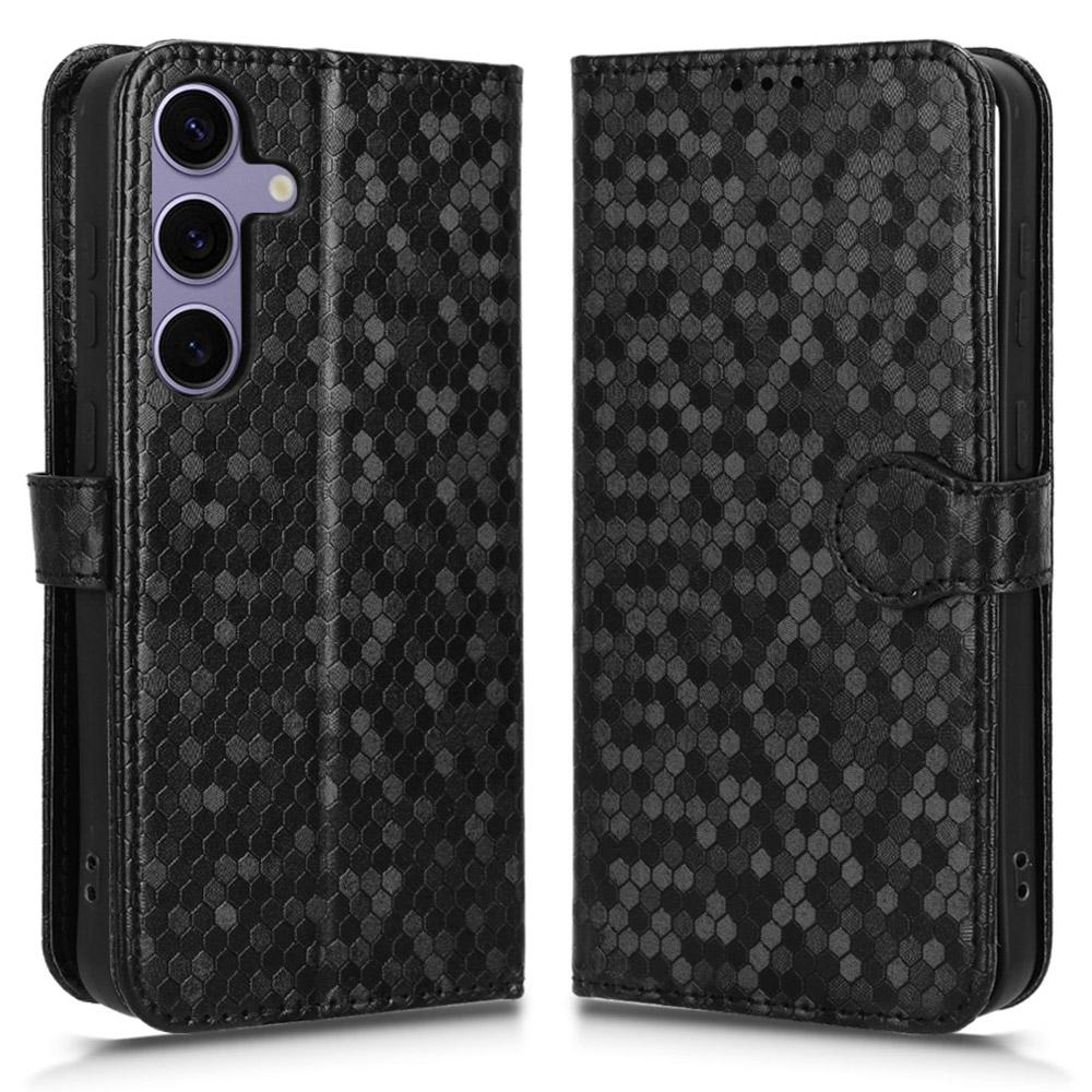 Etui na iPhone 17 Pro z nadrukiem wzoru, skórzane etui portfelowe typu flip, odporne na upadki, z smyczą