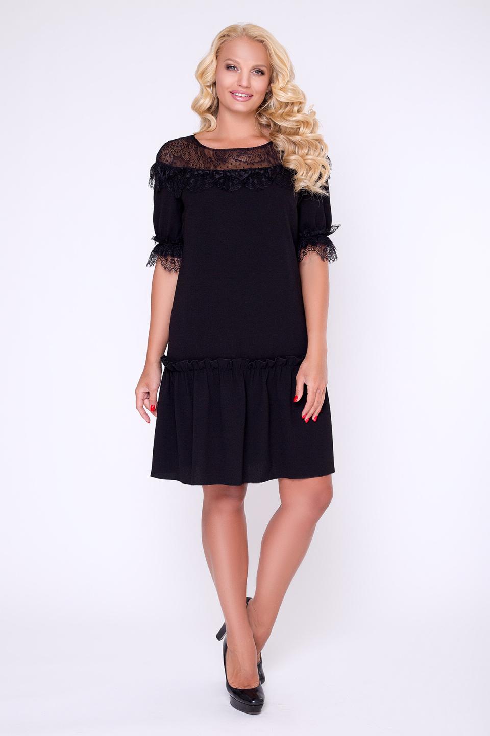 

Сукня Азура Luzana 4XL чорний