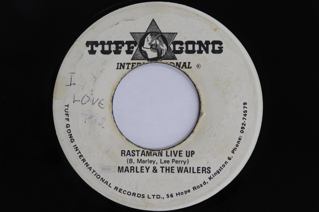 7inch Record BOB MARLEY & THE WAILERS / THE WAIL - Rastaman Live Up / Don't Give Up NONE Tuff Gong Inter Jamaica Reggae, Ska & Dub Used