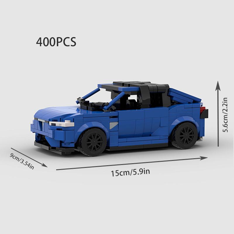MOC Speed Sports F1 City Racing Car AE86 Building Blocks Brick Vehicle Supercar Fast & Furious1 MK4 Supra Kids Toys Boy