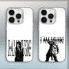 I AM MUSIC Playboi C-Carti Phone Case For iPhone 16,15,14,13,12,11,Mini,Pro,MAX White Matte Shockproof Cover