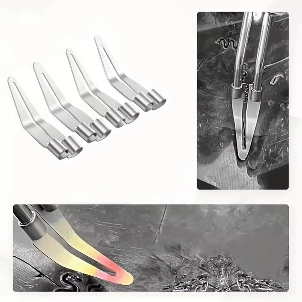 Smooth Tip Plastic Welder Head Stainless Steel Elbow Smooth Head Welding Tools  Car Bumper Repair