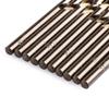 10Pcs High Speed Steel Cobalt Twist Drill Twist Drill Bits  for Wood Plastic Metal Hole Punching