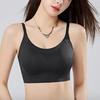 Summer Seamless Bra for Women Gathered on Top Anti Glare Bra Strapless Bra One-piece Beautiful Back Bra Vest