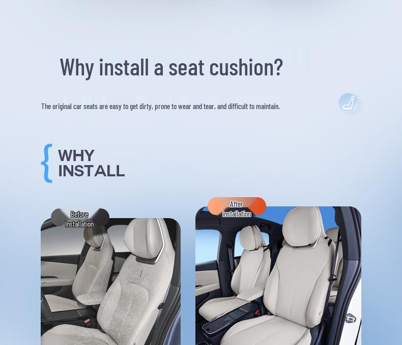 Lynk & Co Z20 All-Season Ventilated Seat Cushion Cover