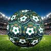 Club Santos Laguna Print Size 5 Soccer Ball, PU Wear Resistant Football for Match Training and Daily Practice, Birthday Gift for Soccer Fans