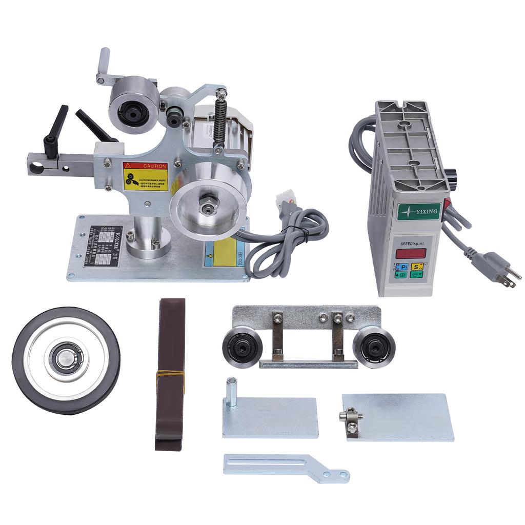 Abrasive Belt Machine 762x25MM Belt Sander Polisher Sharpener Grinder W/ Brushless Motor Small Household Brushless Belt Machines