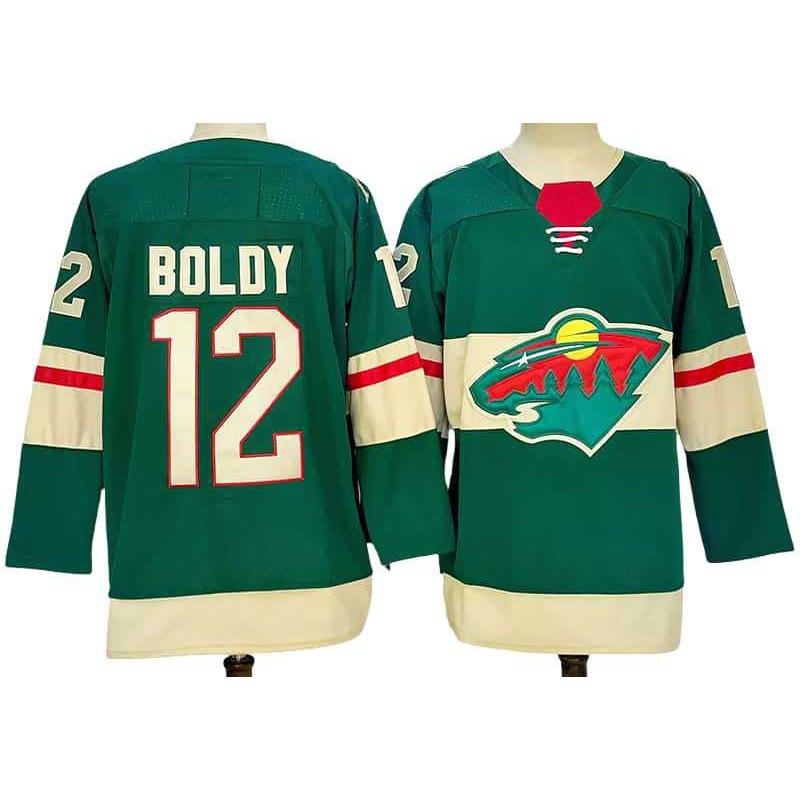 Maglia da Hockey su Ghiaccio Vintage Ricamata Personalizzata Squadra 97 Uniforme da Allenamento Uomo Misto Cotone