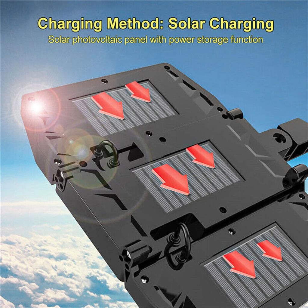 990000lm Solar Led Street Light With Pir Motion Sensor Ip65 Weatherproof Lamp For Garden Outside Patio